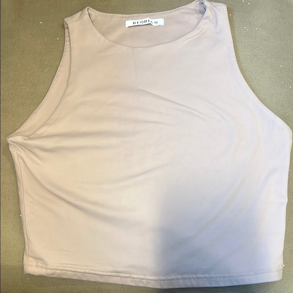 Women's Beige Tank Top